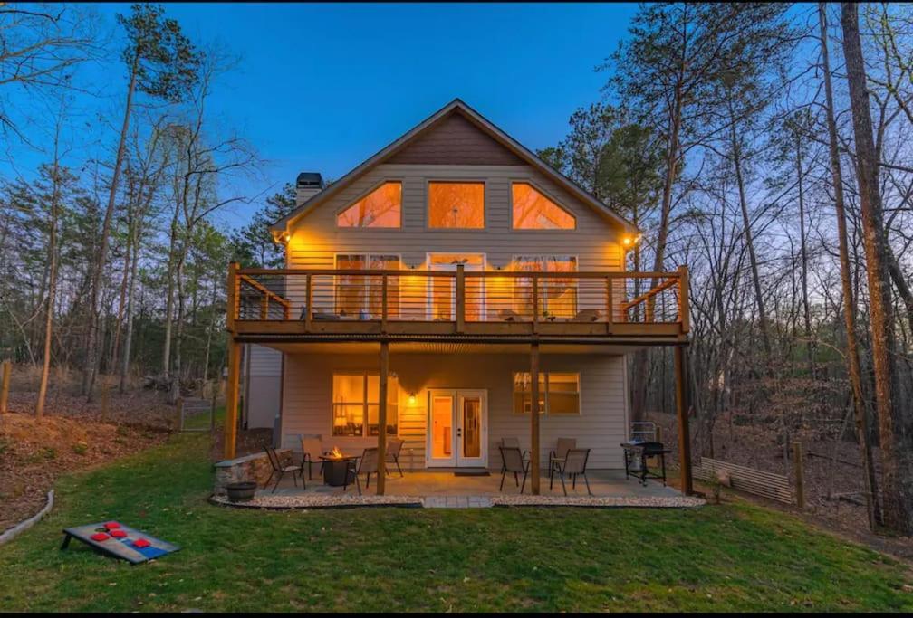 Peaceful Modern Chalet In Ellijay Eksteriør bilde